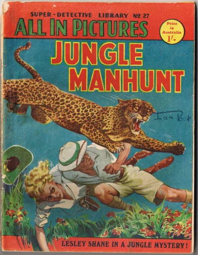 Cover of Jungle Manhunt