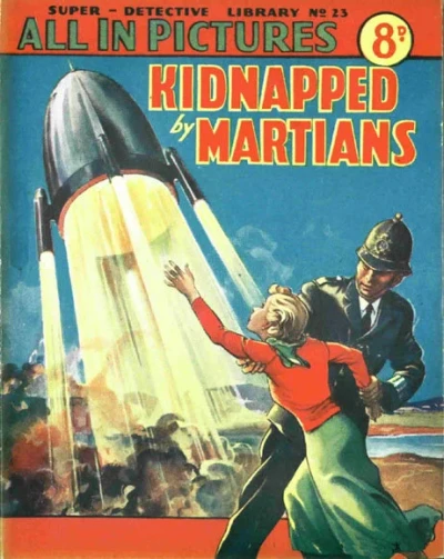 Cover of Kidnapped by Martians