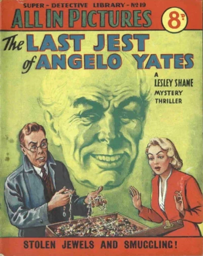 Cover of Last Jest of Angelo Yates