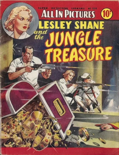 Cover of Lesley Shane & the Jungle Treasure