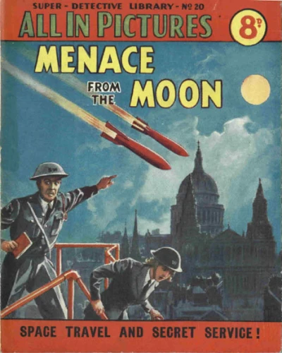 Cover of Menace from the Moon