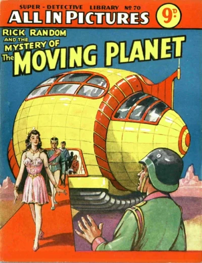 Cover of Mystery of the Moving Planet