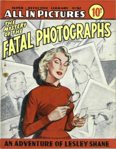 Cover of Mystery of the fatal photographs
