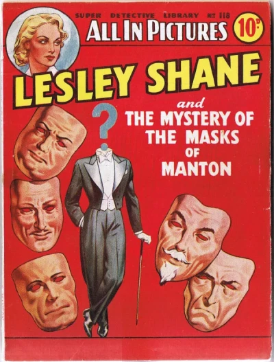 Cover of Mystery of the Masks of Manton