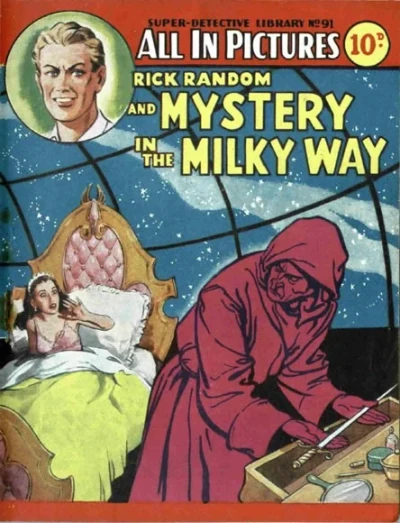 Cover of Rick Random and the Mystery in the Milky Way