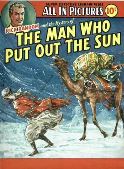 Cover of Rick Random and the Mystery of the Man Who Put Out the Sun