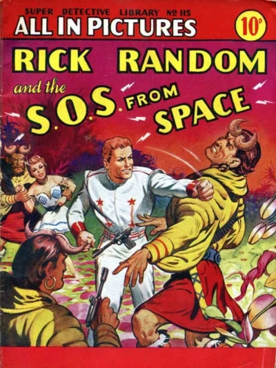 Cover of Rick Random and the S.O.S. from Space