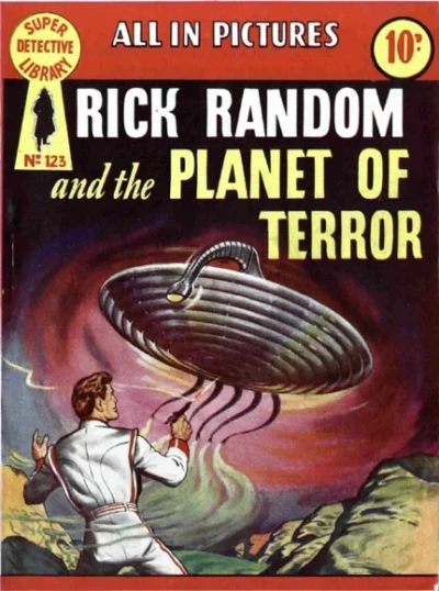 Cover of Rick Random and the Planet of Terror