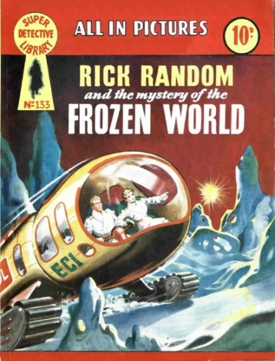 Cover of Rick Random and the Mystery of the Frozen World