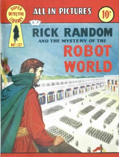 Cover of Rick Random and the Mystery of the Robot World