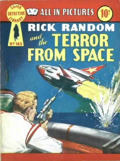 Cover of Rick Random and the Terror from Space