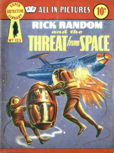 Cover of Rick Random and the Threat From Space