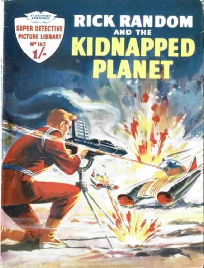 Cover of Rick Random and the Kidnapped Planet