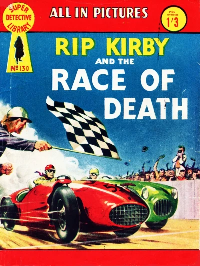 Cover of Rip Kirby and the Race of Death