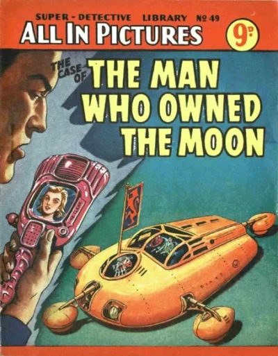 Cover of The Case of the Man Who Owned the Moon