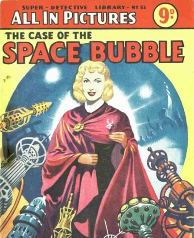 Cover of The Case of the Space Bubble