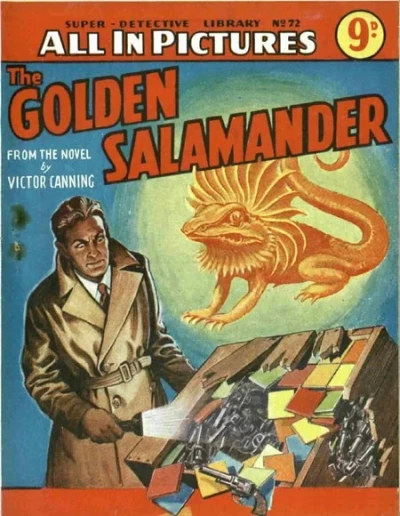 Cover of The Golden Salamander