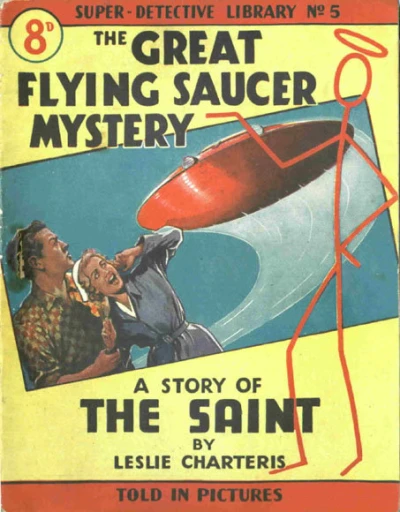 Cover of The Great Flying Saucer Mystery