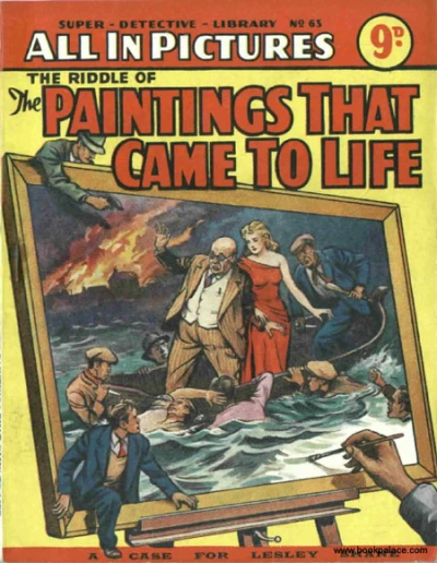 Cover of The Paintings That Came to Life