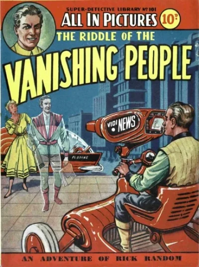 Cover of The Riddle of the Vanishing People