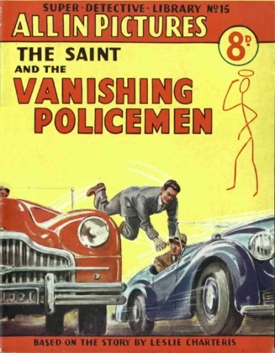 Cover of The Saint and the Vanishing Policemen