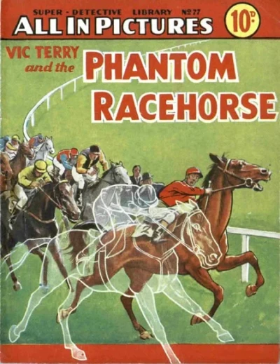 Cover of Vic Terry and the Phantom Racehorse