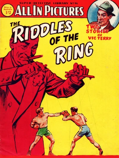 Cover of Vic Terry: The Riddles of the Ring