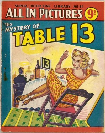 Cover of The Mystery of Table 13