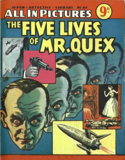Cover of The 5 Lives of Mr. Quex