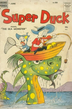 Super Duck Meets The Sea Monster