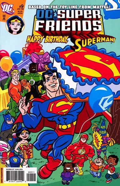 Cover of Happy Birthday, Superman!