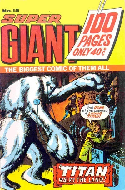 Cover of A Titan Walks the Land!