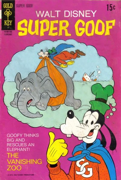 Cover of Super Goof A Clean Sweep