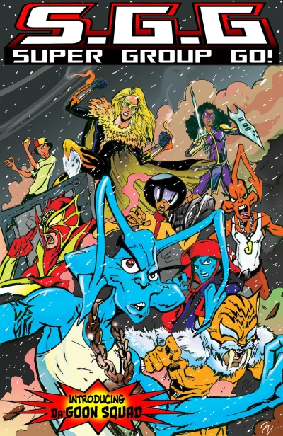 Cover of Super Group Go! Meets Da Goon Squad