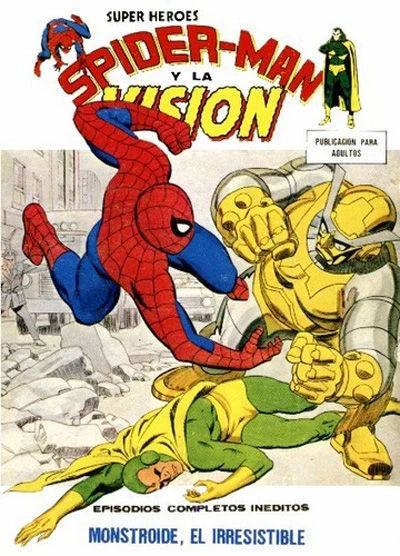 Cover of Spider-Man y la Vision