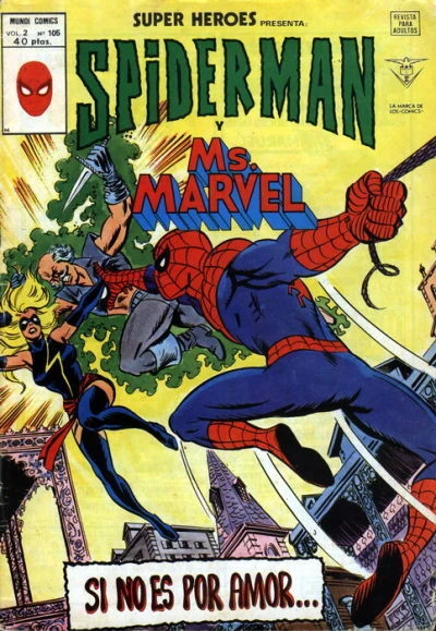 Cover of Spider-Man y Ms. Marvel