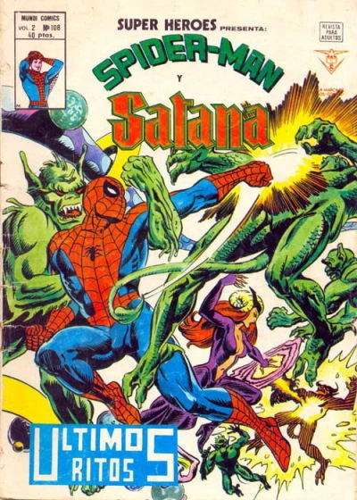 Cover of Spider-Man y Satana
