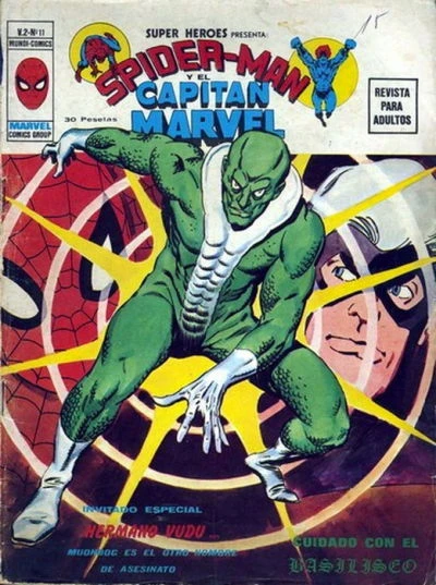Cover of Spider-Man y el Capitan Marvel