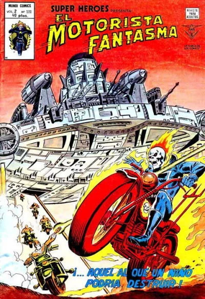 Cover of El Motorista Fantasma