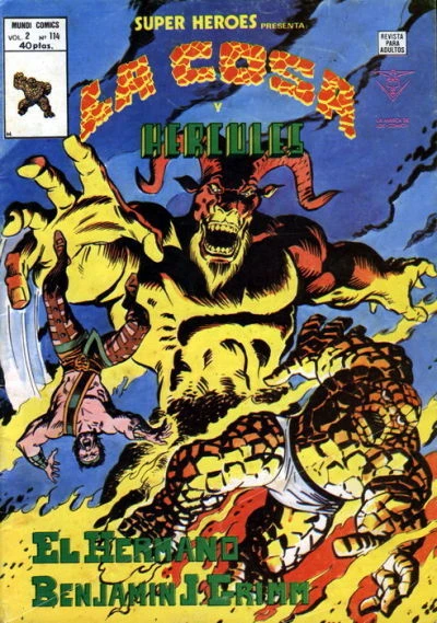 Cover of La Cosa y Hercules