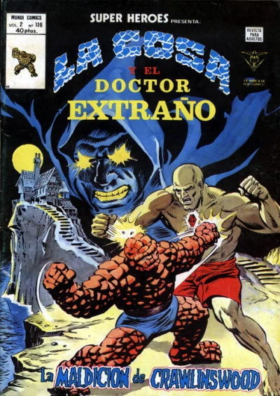 Cover of La Cosa y el Doctor Extrano