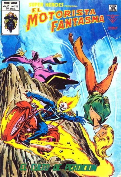 Cover of El Motorista Fantasma