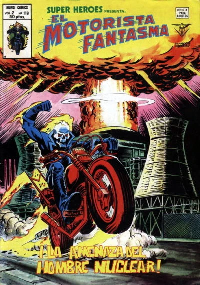 Cover of El Motorista Fantasma