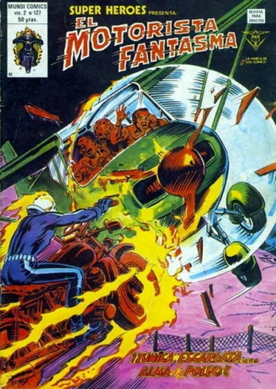 Cover of El Motorista Fantasma