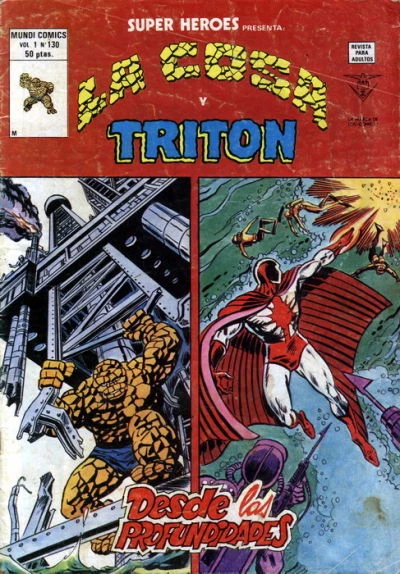 Cover of La Cosa y Triton