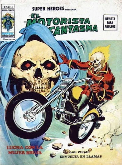 Cover of El Motorista Fantasma