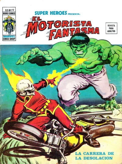 Cover of El Motorista Fantasma