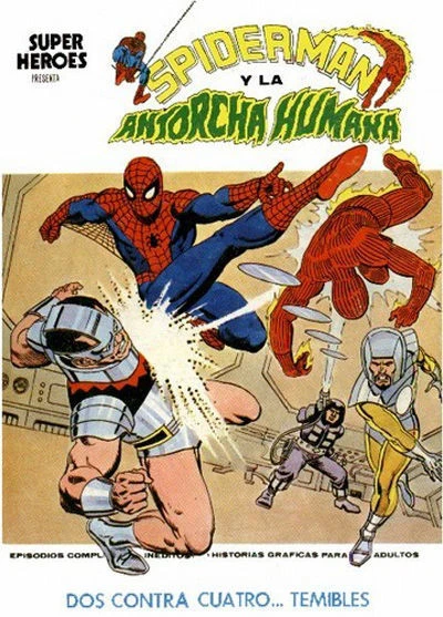 Cover of Spider man y la Antorcha Humana