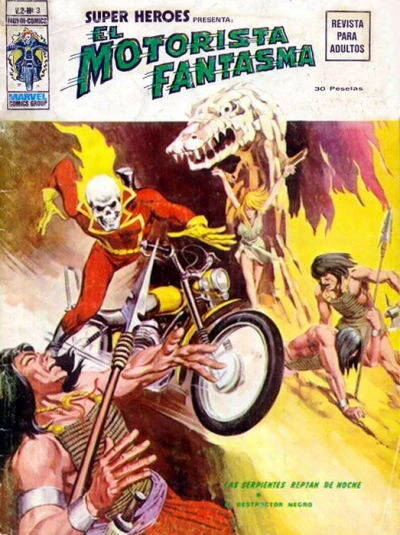 Cover of El Motorista Fantasma