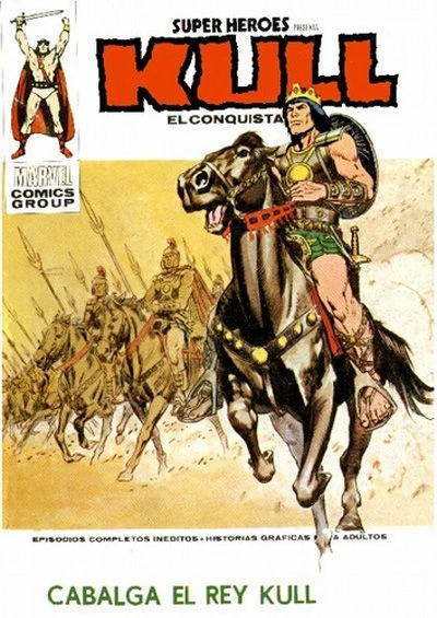 Cover of Kull: Cabalga el Rey Kull